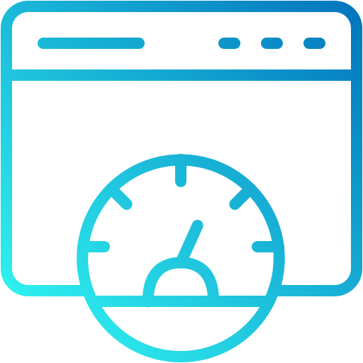 velocidad de página icono gratis