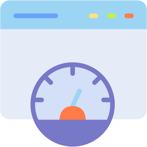 velocidad de página icono gratis