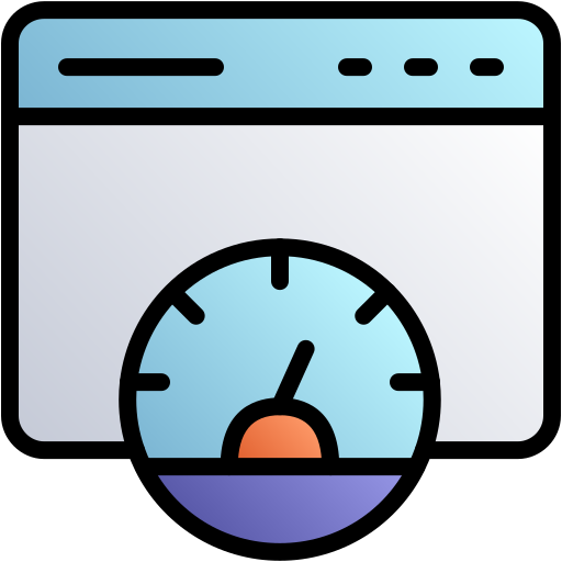 velocidad de página icono gratis