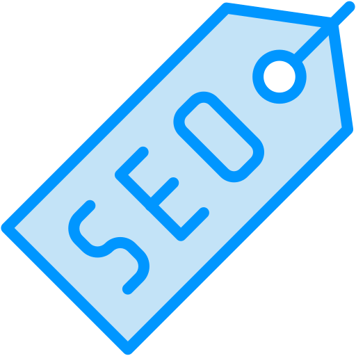 etiqueta seo icono gratis