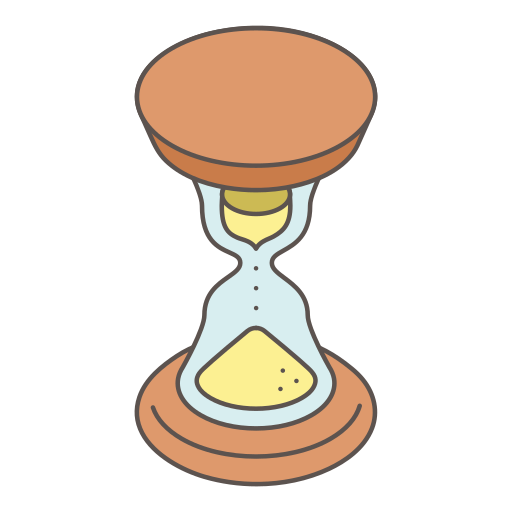 reloj de arena icono gratis