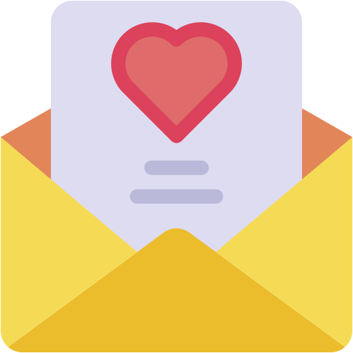 Love letter Generic color fill icon