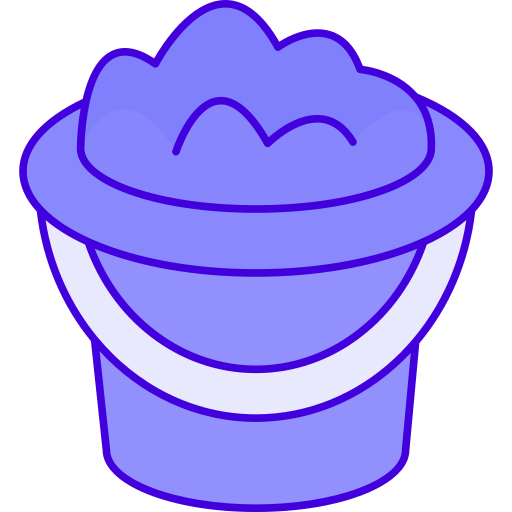 Bucket Generic color lineal-color icon