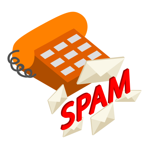 advertencia de spam icono gratis