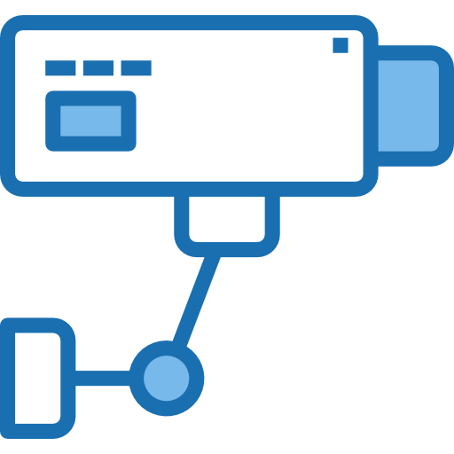 circuito cerrado de televisión icono gratis