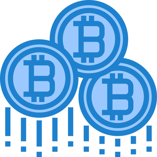 Bitcoins - free icon