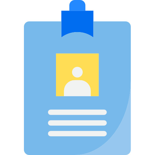 tarjeta de identificación icono gratis