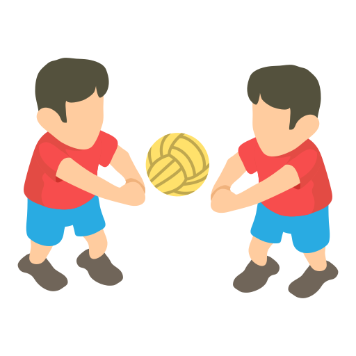 joueur de volleyball Icône gratuit