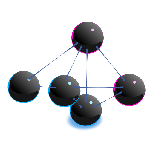 modelo estructural icono gratis