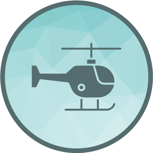 helicóptero icono gratis