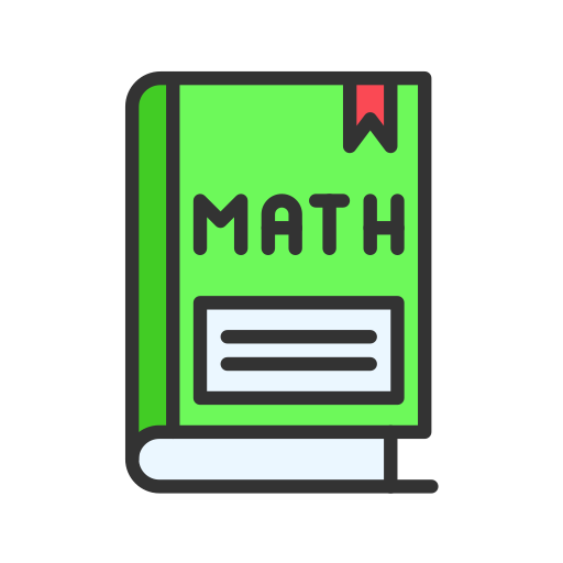 libro de matemáticas icono gratis