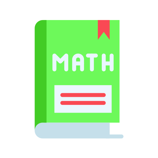 libro de matemáticas icono gratis