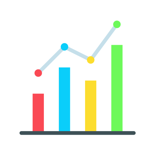 Statistic Generic color fill icon