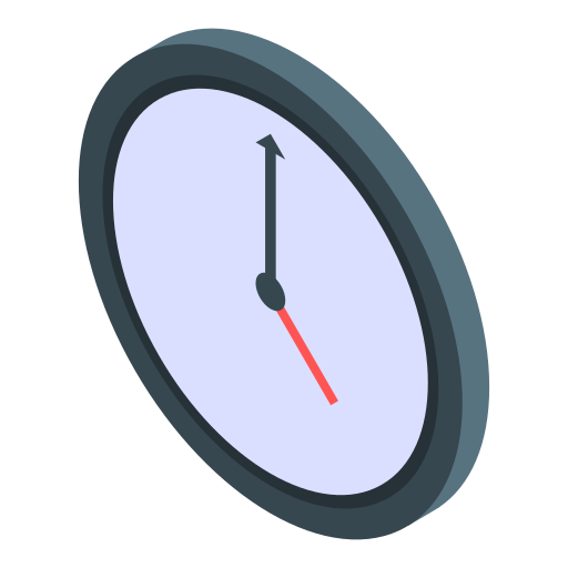 Clock free icon Clock free icon