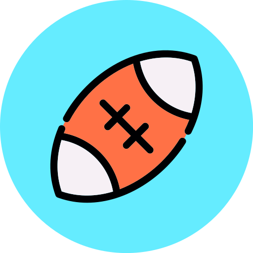 rugby icono gratis