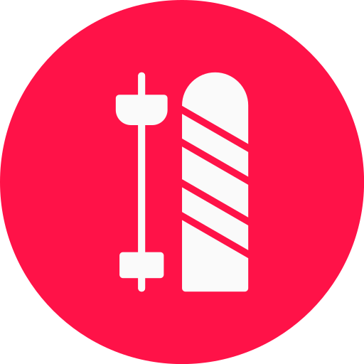 des skis Icône gratuit des skis Icône gratuit