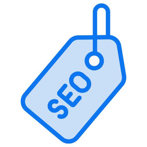 etiqueta seo icono gratis