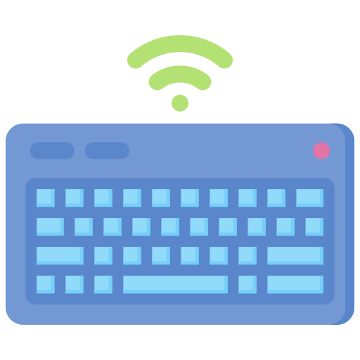 teclado inalambrico icono gratis