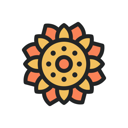 girasol icono gratis