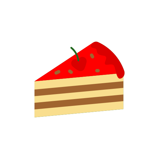 Cake Generic color fill icon