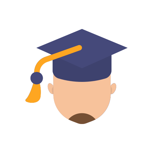 graduación icono gratis