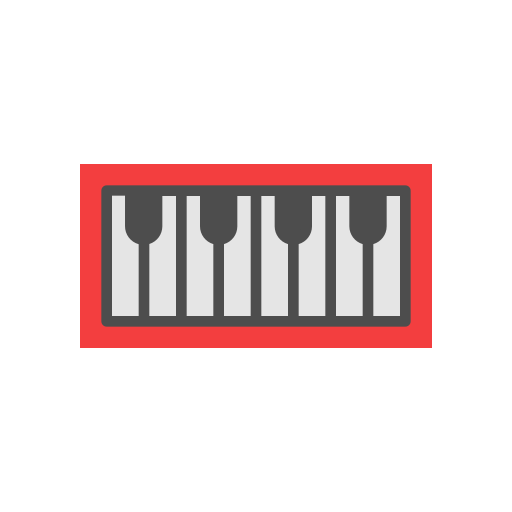 piano icono gratis