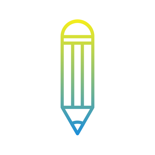 Pencil Generic gradient outline icon