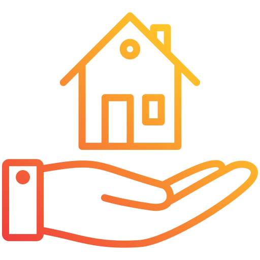 Mortgage Generic gradient outline icon