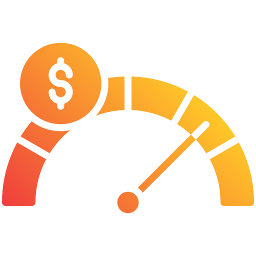 Credit score Generic gradient fill icon