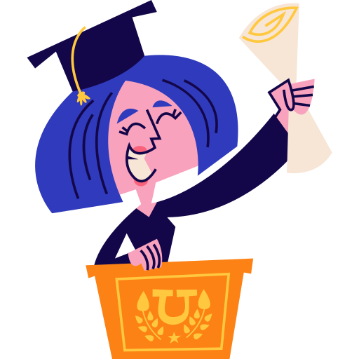l'obtention du diplôme gratuit sticker