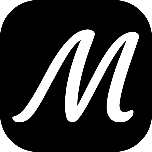 buchstabe m kostenlos Icon