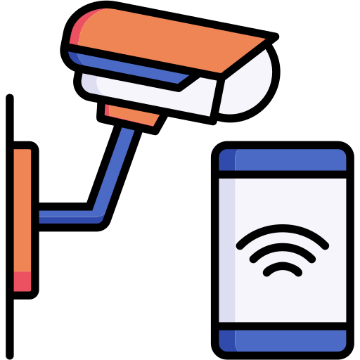 circuito cerrado de televisión icono gratis