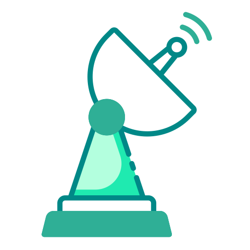 antena parabólica icono gratis