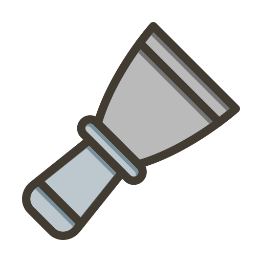 couteau à mastic Icône gratuit