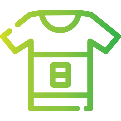 Tshirt Generic gradient outline icon