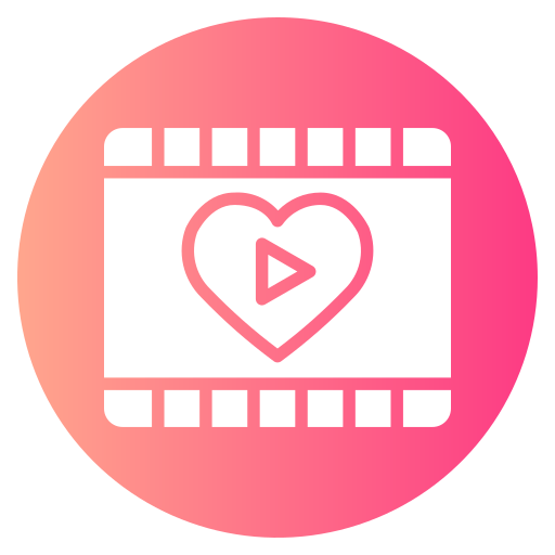 pelicula de romance icono gratis