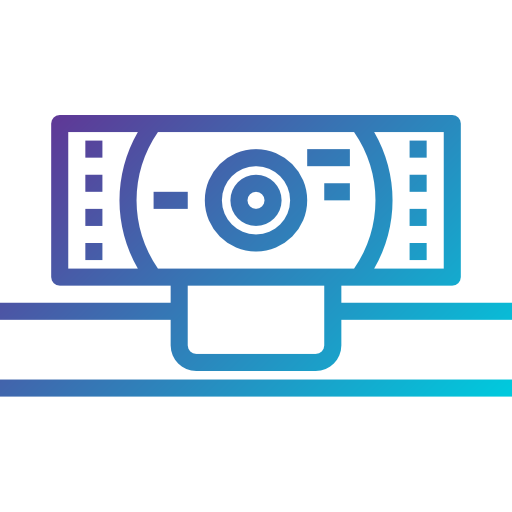 cámara web icono gratis