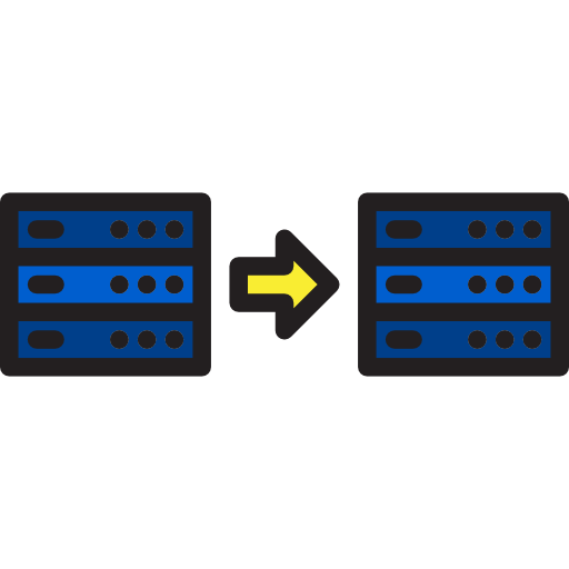 transferencia de datos icono gratis