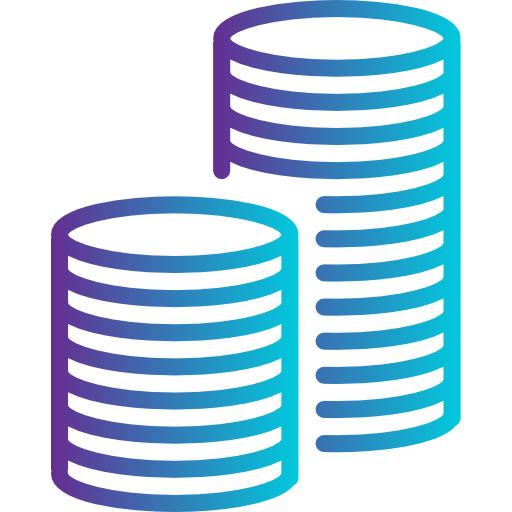 monedas icono gratis