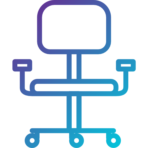 silla de oficina icono gratis