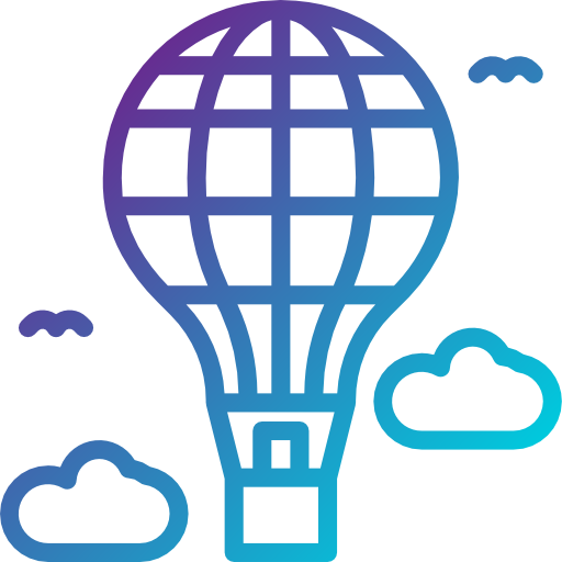 Воздушный шар бесплатно иконка Воздушный шар бесплатно иконка