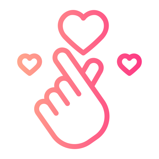 Hand heart - Free love and romance icons