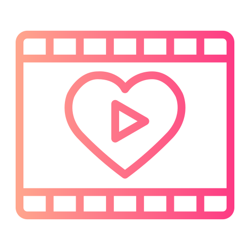 pelicula de romance icono gratis