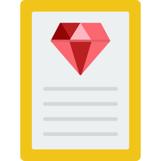 certificat Icône gratuit