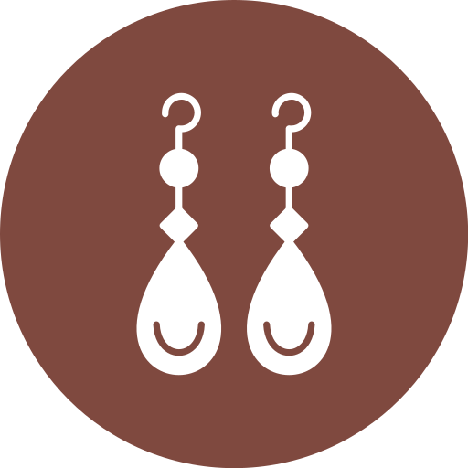 des boucles d'oreilles Icône gratuit des boucles d'oreilles Icône gratuit