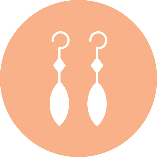 des boucles d'oreilles Icône gratuit des boucles d'oreilles Icône gratuit
