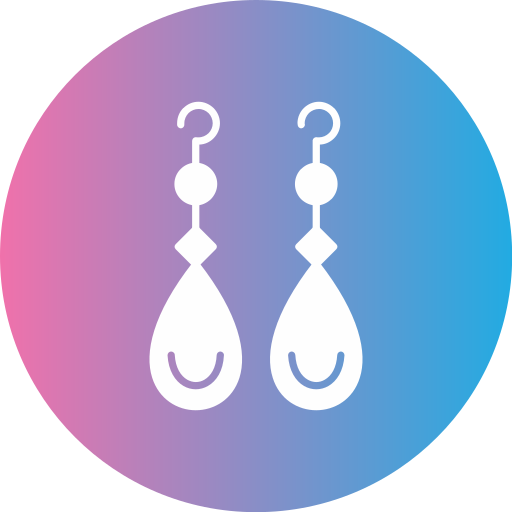 des boucles d'oreilles Icône gratuit