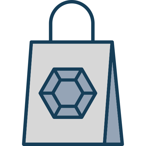 icono de bolsa de compras icono gratis