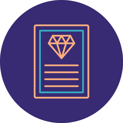 zertifikat kostenlos Icon zertifikat kostenlos Icon