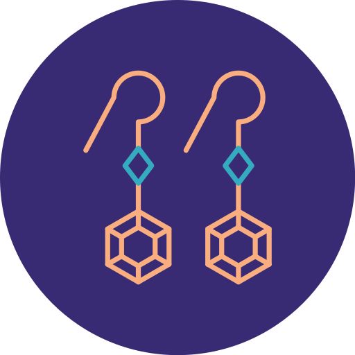 Earrings free icon